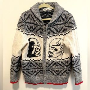 Gap/ Star Wars 5T zippered sweater